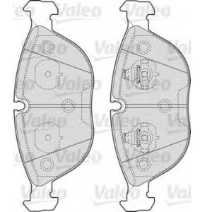 накладки VALEO 598712 