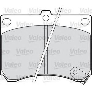накладки VALEO 598646 