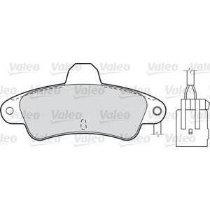 накладки VALEO 598035 