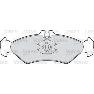 накладки VALEO 598045 