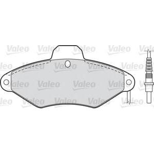 накладки VALEO 598031 