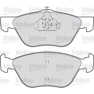 накладки VALEO 598308 