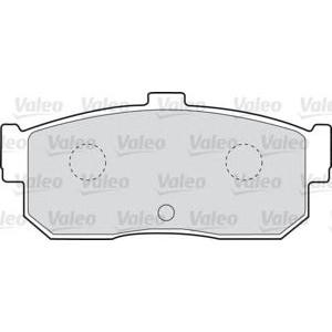 накладки VALEO 598668 