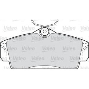 накладки VALEO 598450