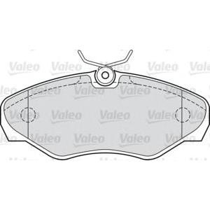 накладки VALEO 598669