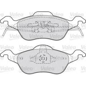 накладки VALEO 598317
