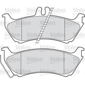накладки VALEO 598443