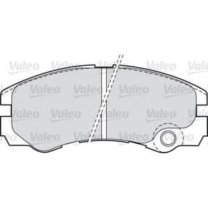 накладки VALEO 598661 