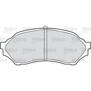 накладки VALEO 598548 