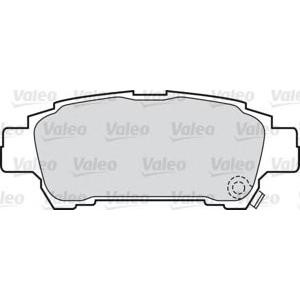 накладки VALEO 598542 
