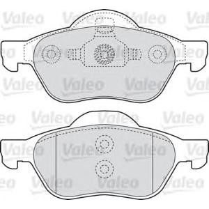 накладки VALEO 598566