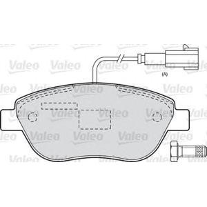 накладки VALEO 598427 