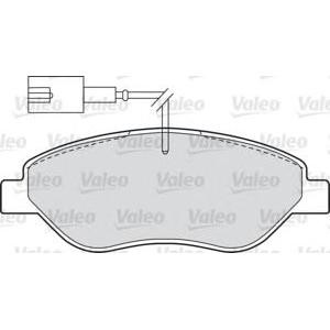 накладки VALEO 598428 