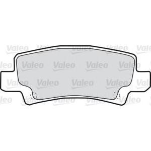 накладки VALEO 598680 