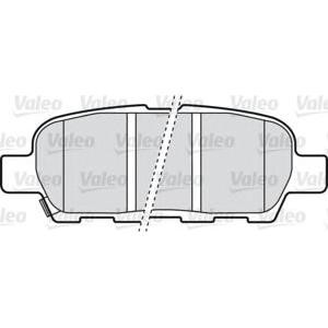 накладки VALEO 598672 