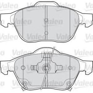 накладки VALEO 598653 