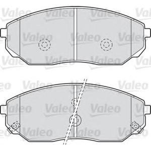 накладки VALEO 598654 