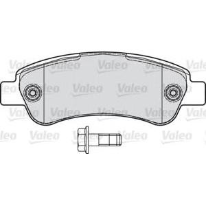 накладки VALEO 598892