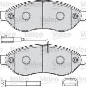 накладки VALEO 598891 