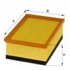 въздушен филтър UNIFLUX FILTERS XA387