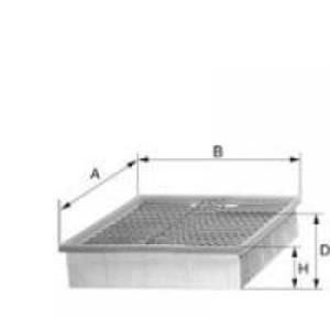 въздушен филтър UNIFLUX FILTERS XA83