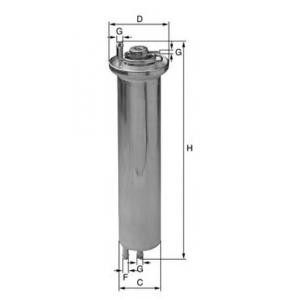 горивен филтър UNIFLUX FILTERS XB309 