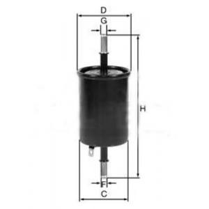 горивен филтър UNIFLUX FILTERS XB311 