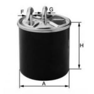 горивен филтър UNIFLUX FILTERS XN106 