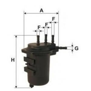 горивен филтър UNIFLUX FILTERS XN135