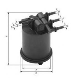 горивен филтър UNIFLUX FILTERS XN195 