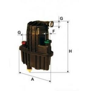 горивен филтър UNIFLUX FILTERS XN323 