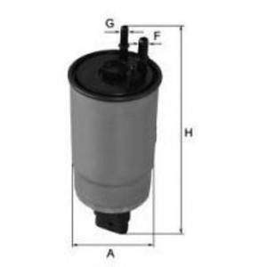 горивен филтър UNIFLUX FILTERS XN501 