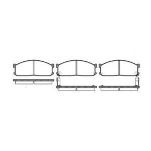 накладки WOKING P3443.02