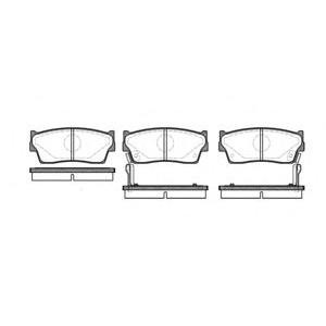 накладки WOKING P3893.02