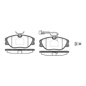 накладки WOKING P2053.12