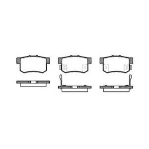 накладки WOKING P2253.12
