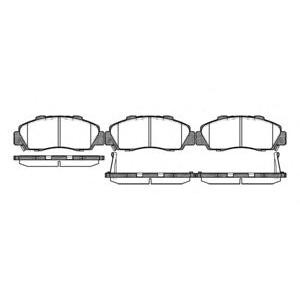 накладки WOKING P2513.32
