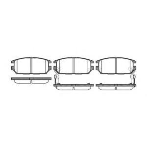 накладки WOKING P2563.12