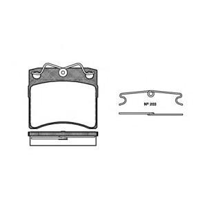 накладки WOKING P2853.00