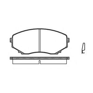 накладки WOKING P2973.00 