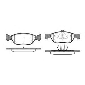 накладки WOKING P4873.00