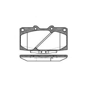 накладки WOKING P4993.04