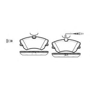 накладки WOKING P7383.02
