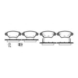 накладки WOKING P7853.22
