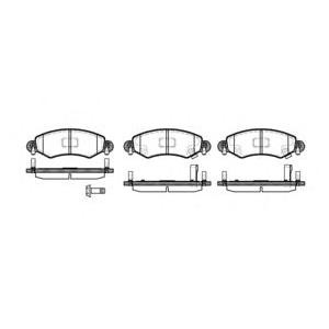 накладки WOKING P6023.12