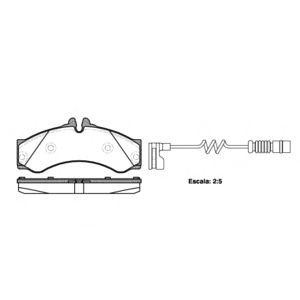 накладки WOKING P7143.12