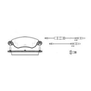накладки WOKING P9293.04