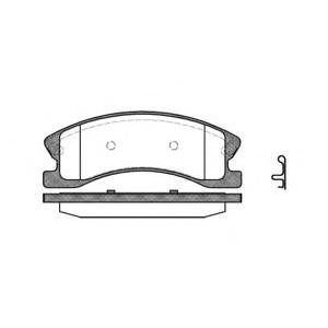 накладки WOKING P8733.02