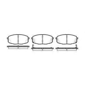 накладки WOKING P11383.02 