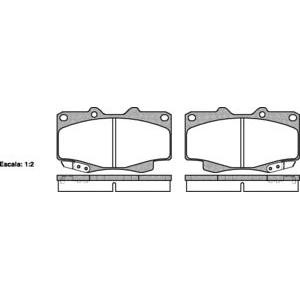 накладки WOKING P2153.22
